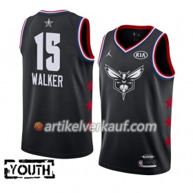 NBA Charlotte Hornets Trikot Kemba Walker 15 2019 All-Star Jordan Brand Schwarz Swingman - Kinder